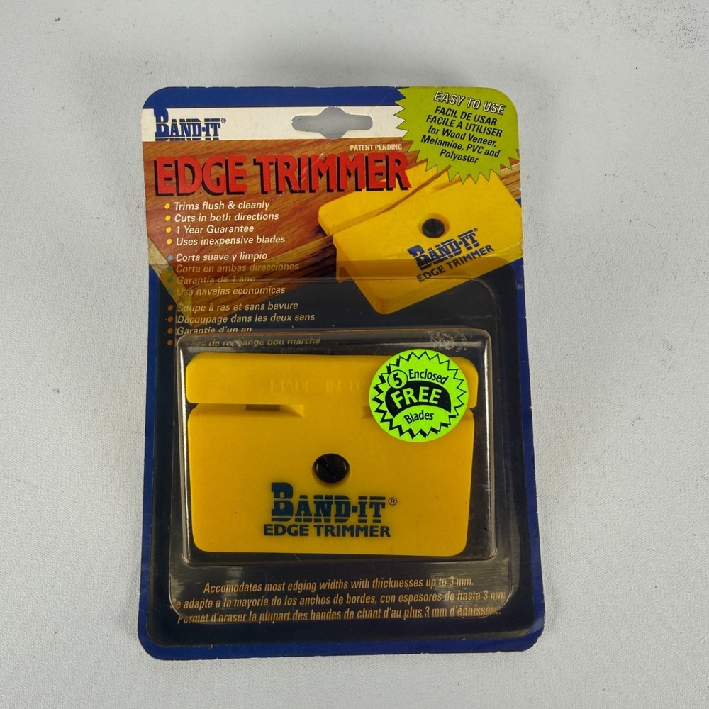 NEW! Cloverdale Band-It Veneer Edge‎ Band Trimmer w/Replacement Blades: 33437